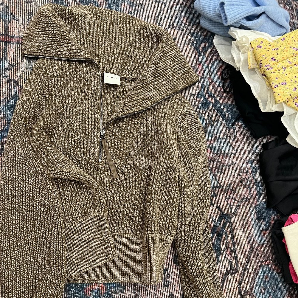 Varley half zip up sweatshirt